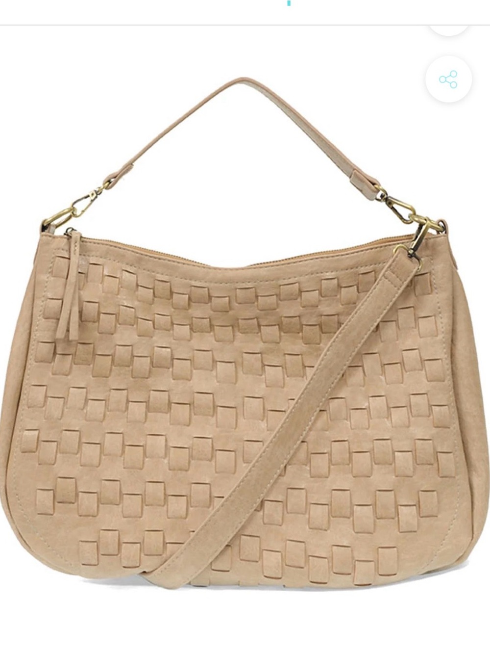 Joy Susan Kali Woven Hobo Bag